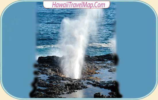 Hawaii Blow Hole Picture