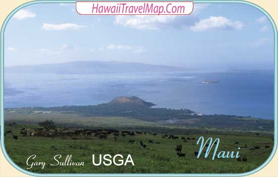 Lookout on Kula Maui
