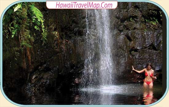 Hawaii Small Waterfall