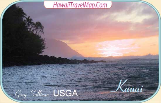 Sunset on Kauai