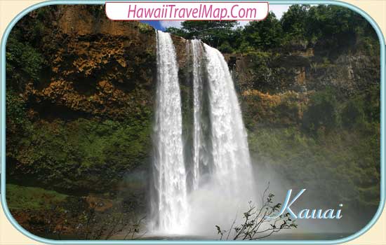 Waterfall on Kauai